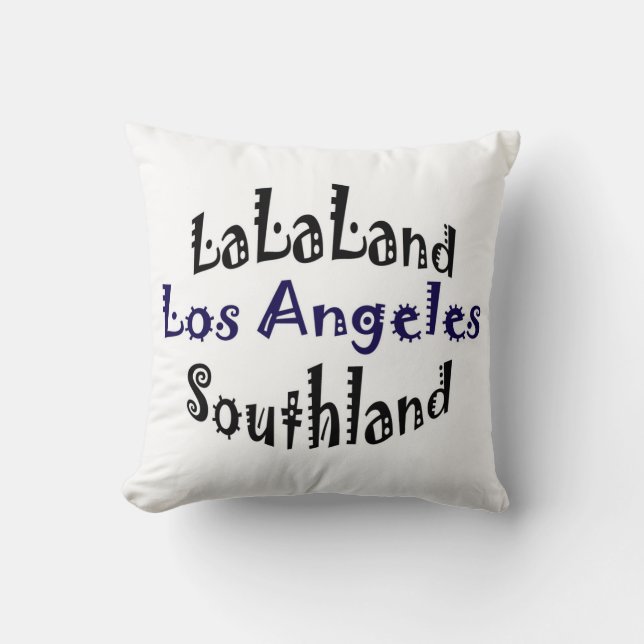 Cojín Decorativo ¡Funky Los Angeles Pillow! (Anverso)