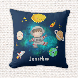 Cojín Decorativo Funny Astronaut Spaceship Boy Gift