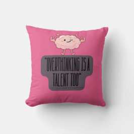 Cojín Decorativo   Funny Brain Power Apparel for  Introverts