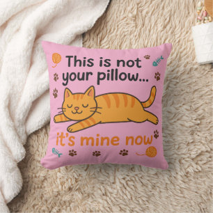 Cojín Decorativo Funny Cat Lover Pillow