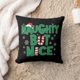 Cojín Decorativo Funny Chiste Navidades Humor travieso pero agradab