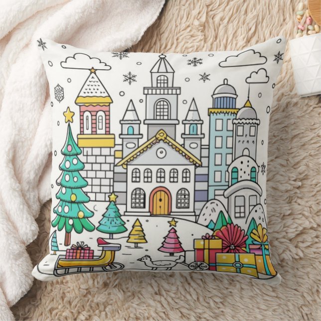Cojín Decorativo Funny Christmas Design cushion (Manta)