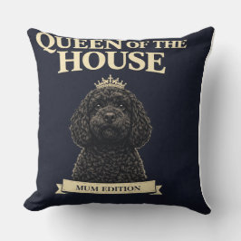 Cojín Decorativo Funny Cockapoo Mum Gift | Queen Of The House