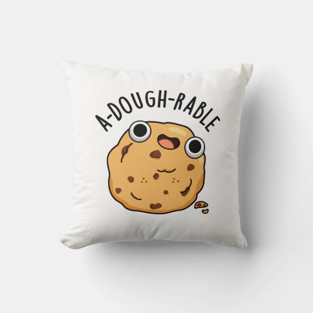 Cojín Decorativo Funny Cookie Pun (Anverso)