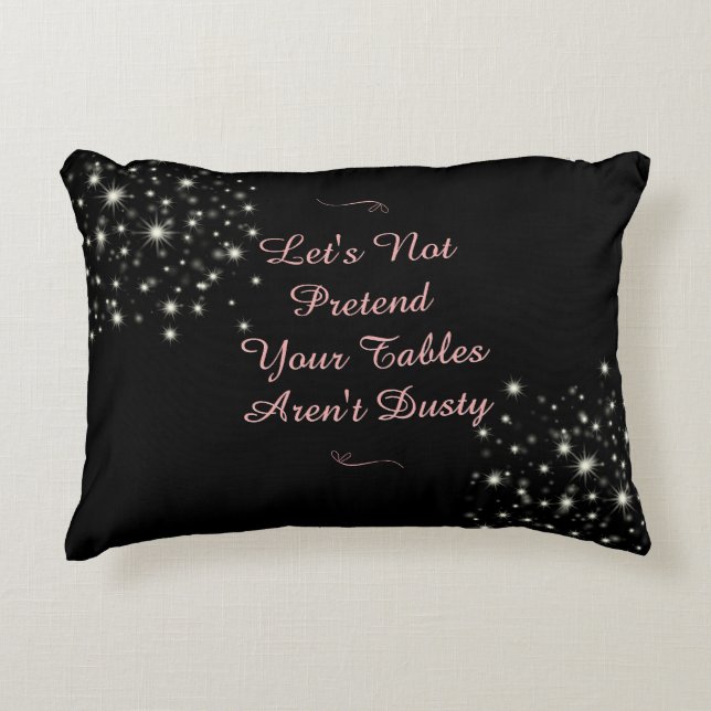 Cojín Decorativo Funny Couch Pillow, regalo humorístico para el cam (Anverso)