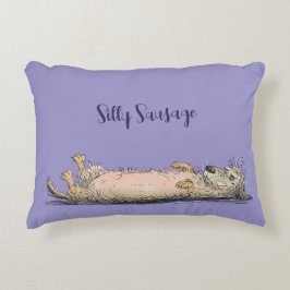 Cojín Decorativo Funny Dachshund Sausage Dog Pillow