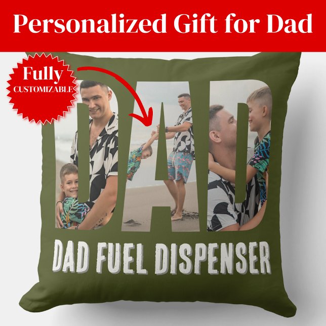 Cojín Decorativo Funny Dad Throw Pillow (Funny Dad Throw Pillow)