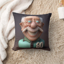 Funny especial personalizada Cumpleaños de 80 años