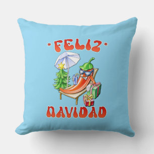 Cojín Decorativo Funny Feliz Navidad Navidad Chili