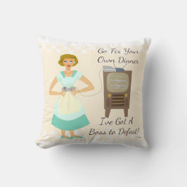 Cojín Decorativo Funny Gamer Housewife Kitschy Snarky Motto