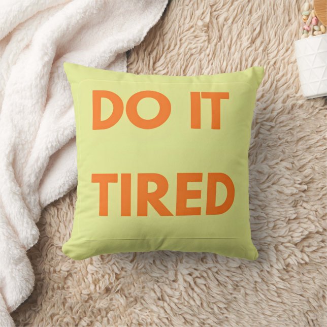 Cojín Decorativo  , Funny Motivational  (Manta)