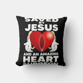 Cojín Decorativo Funny Open Heart Surgery Heart