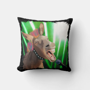 Cojín Decorativo Funny Rockstar Donkey