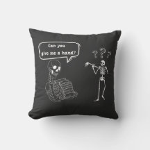 Funny Skeleton Pun ¿Me das la mano?