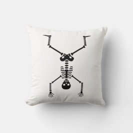 Cojín Decorativo Funny skull doing handstand