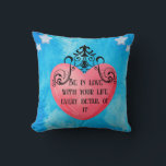 Cojín Decorativo Funny Valentine pink heart<br><div class="desc">Funny Valentine pink heart inspired by love,  friendship,  in pastel and festive colors,  vibrant,  letters,  kisses. Perfect as a gift for a loved one,  for mom,  girlfriend,  sister,  dad,  boyfriend,  family.</div>