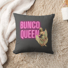 Cojín Decorativo Funny Vintage Bunco Queen