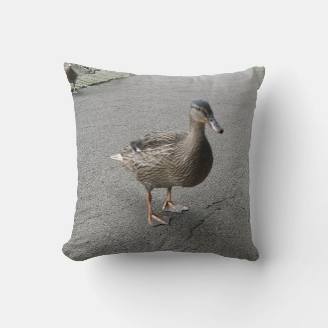 Cojín Decorativo Funny Waddling Duck Pillow (Anverso)