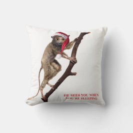Cojín Decorativo Funny Weird Navidades Taxidermy Monkey | Lemur