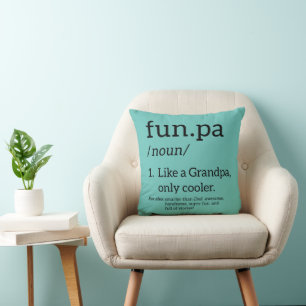 Cojín Decorativo Funpa Como Un Abuelo Sólo Cooler