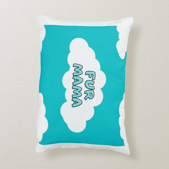 Cojín Decorativo Fur Mama Pillow (Atrás (Vertical))