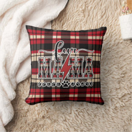 Cojín Decorativo Fur Mama Plaid