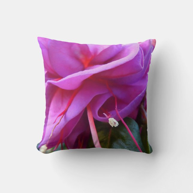 COJÍN DECORATIVO FUSCHIA ANGULOSO (Anverso)