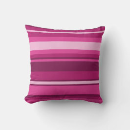 Cojín Decorativo Fuschia stripes