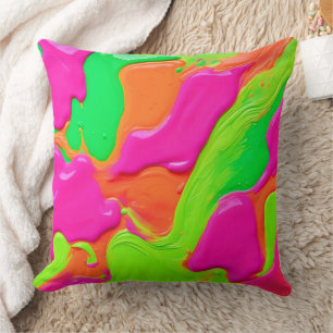 Cojín Decorativo Fusión de Colores Vívidos