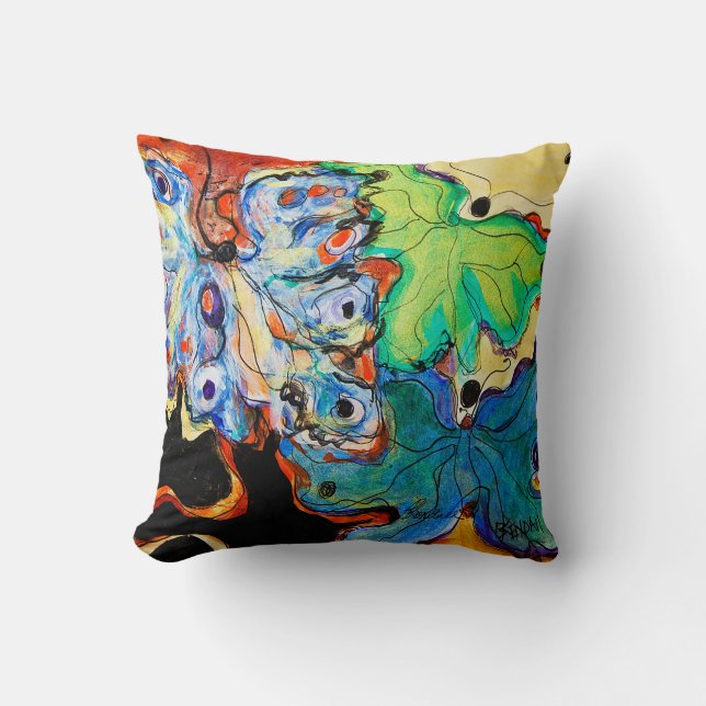 Cojín Decorativo Fusión de estaciones (Anverso)