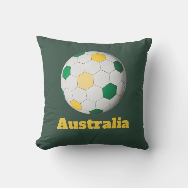 Cojín Decorativo Fútbol Australiano (Anverso)