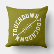 Fútbol con estilo deportivo TOUCHDOWN en oliva dor
