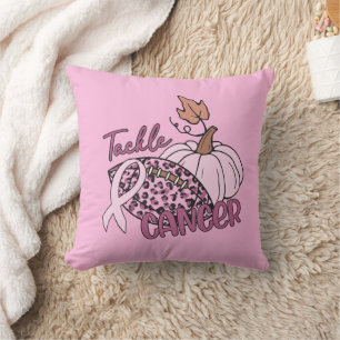 Cojín Decorativo Fútbol Contra el Cáncer de Mama Calabaza