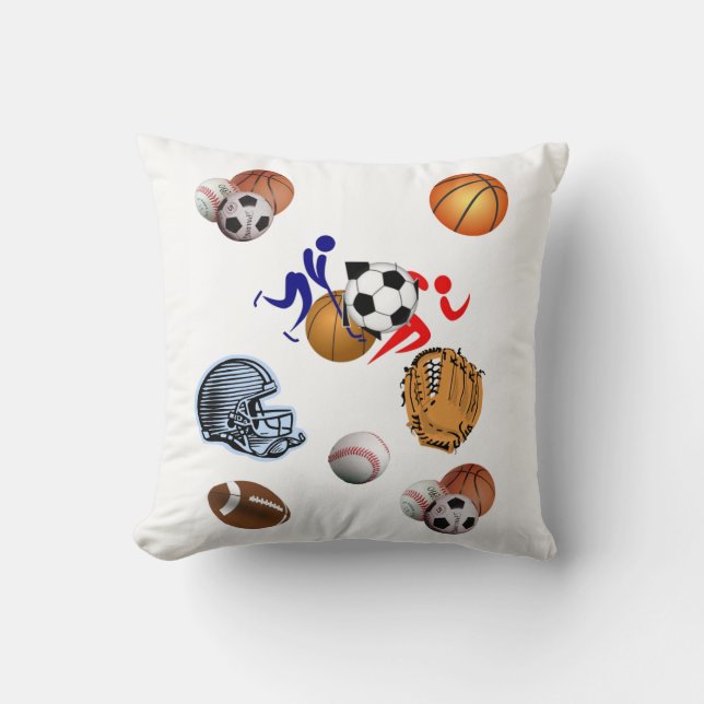 Cojín Decorativo fútbol deportivo de pillow decore (Anverso)