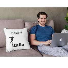 Cojín Decorativo Fútbol Italia, personalizable