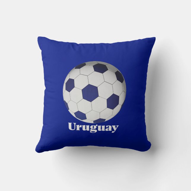 Cojín Decorativo Fútbol Uruguayo (Reverso)