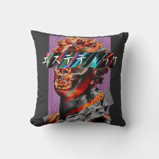 Cojín Decorativo Futurismo japonés Vaporwave estético