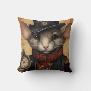 Cojín Decorativo Fuzzypaws Top Hat Steampunk