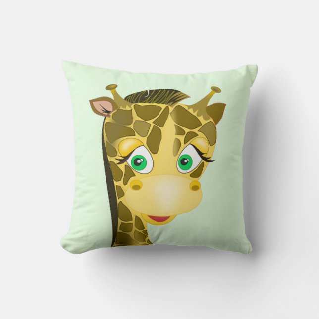 Cojín decorativo Fynny Giraffe (Anverso)