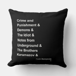 Cojín Decorativo Fyodor Dostoyevsky