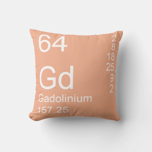 Cojín Decorativo Gadolinio (Anverso)