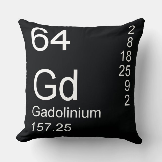 Cojín Decorativo Gadolinio (Anverso)