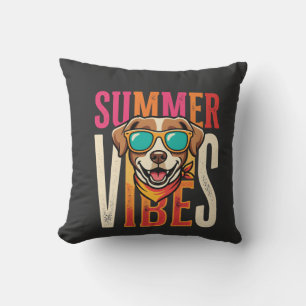 Cojín Decorativo Gafas de sol para perro Summer Vibes