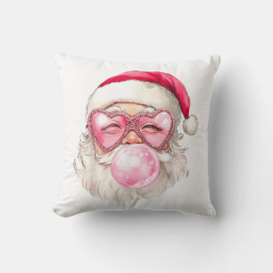 Cojín Decorativo Gafas de sol rosadas chicle vintage retro Santa Na