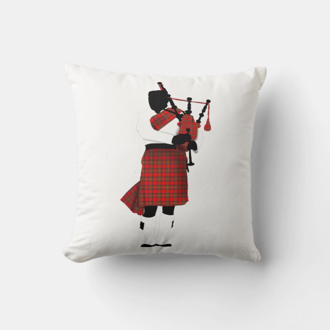 Cojín Decorativo Gaitas escocesas (Anverso)