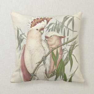 Cojín decorativo Galah australiano de 16" x 16"