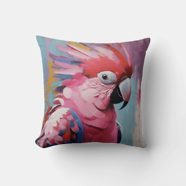 Cojín Decorativo Galah Parrot Cushion (Anverso)
