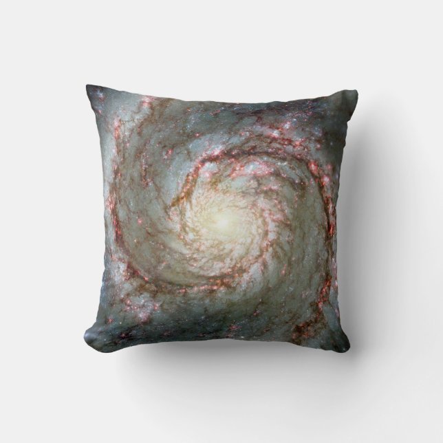 Cojín Decorativo Galaxia con remolinos (Anverso)