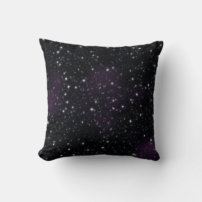 Cojín Decorativo Galaxia de las Estrellas Espaciales Nebula (Anverso)