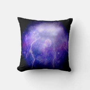 Cojín Decorativo Galaxia de Relámpago Mágico